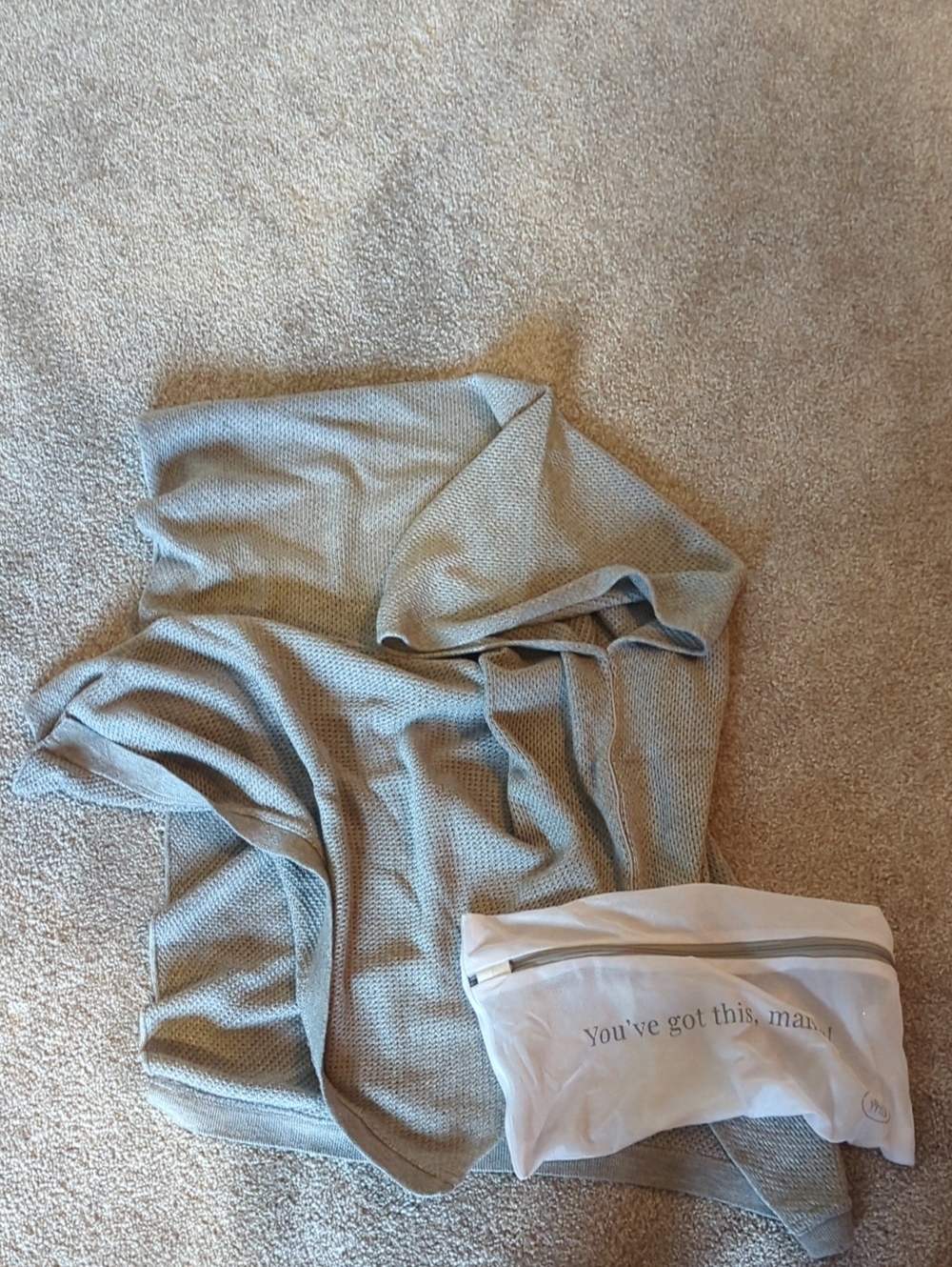 We Are Amma Light Gray Nursing Cover